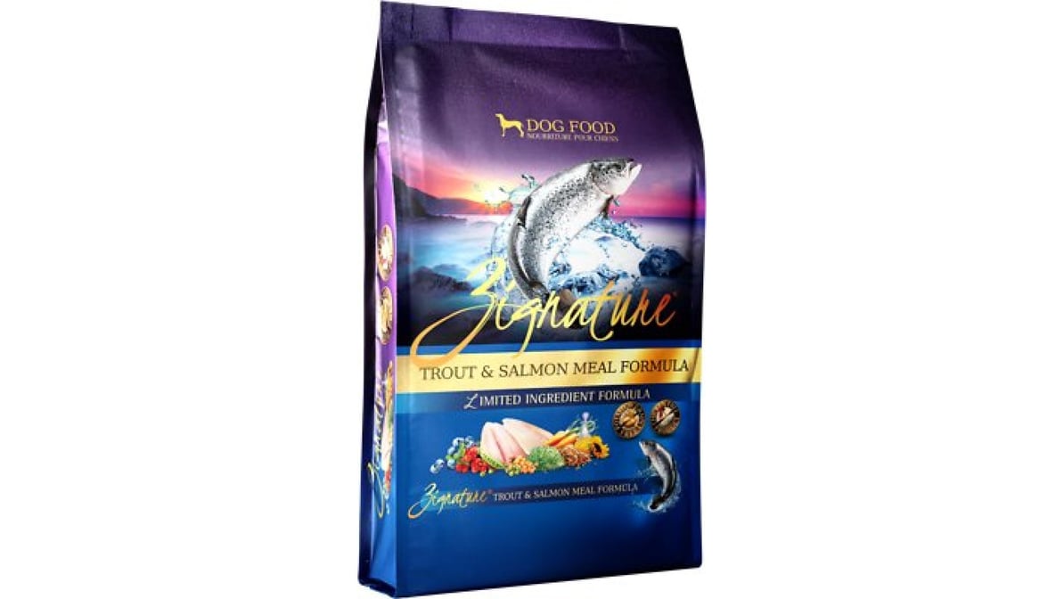 Zignature Limited Ingredient Dog Food Trout & Salmon Meal Formula (4 lb)