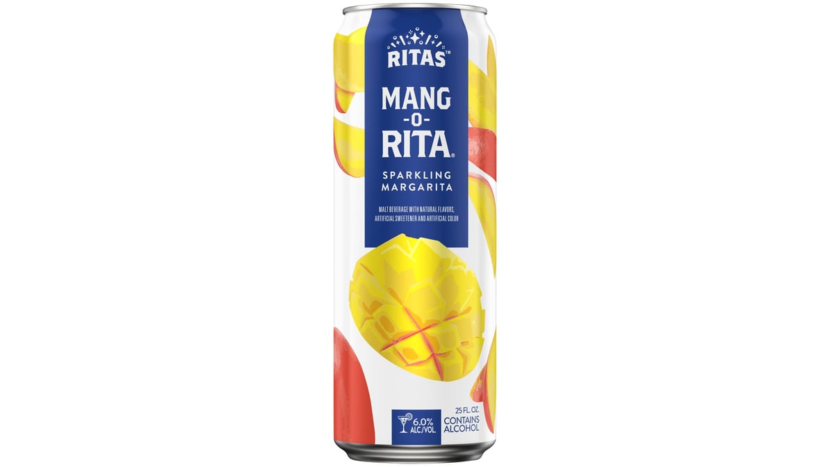 Ritas Mang-O-Rita Sparkling Margarita Can (25 oz)