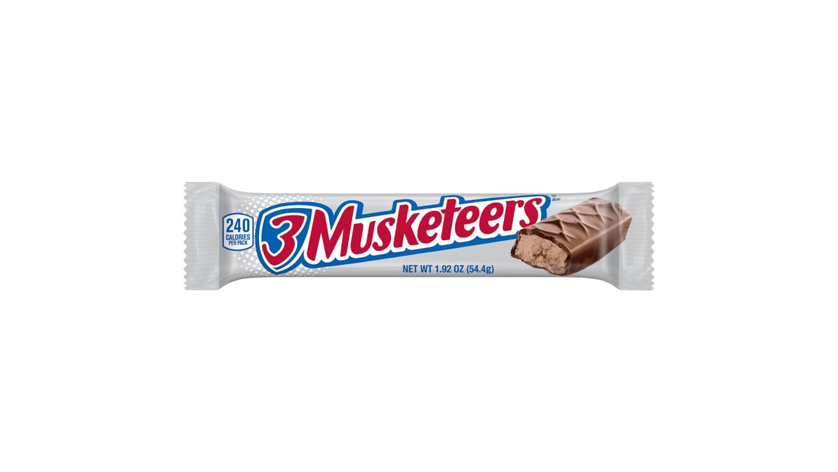 3 Musketeers Milk Chocolate Bar (1.92 oz)