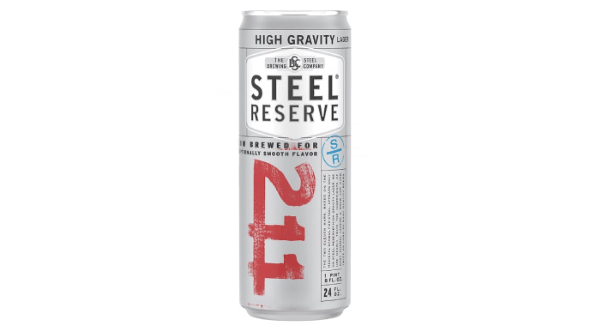 Steel Reserve High Gravity Lager Can (24 oz)