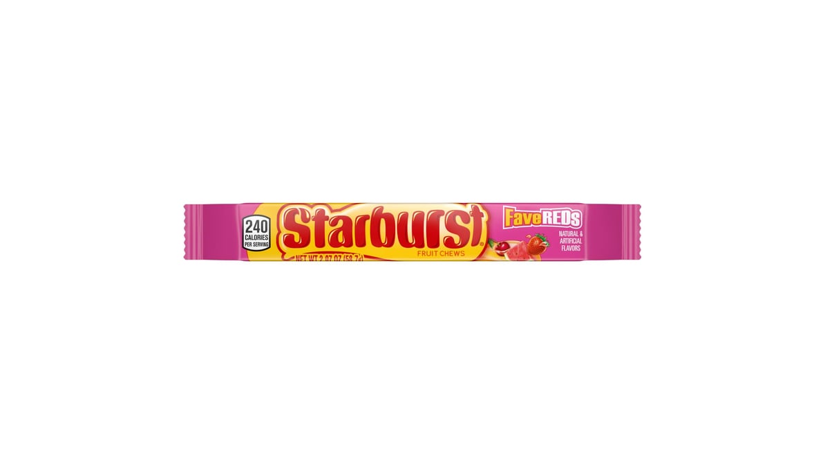 Starburst FaveReds Fruit Chews (2.07 oz)
