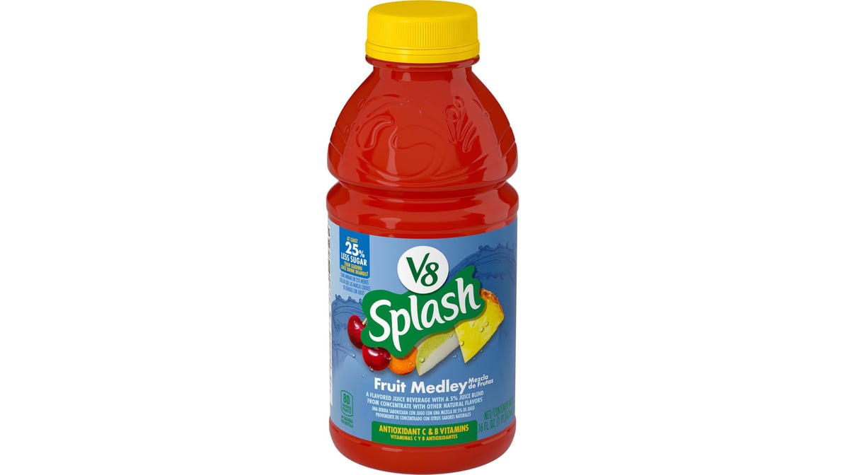 V8 Splash Fruit Medley Juice Drink (16 oz)