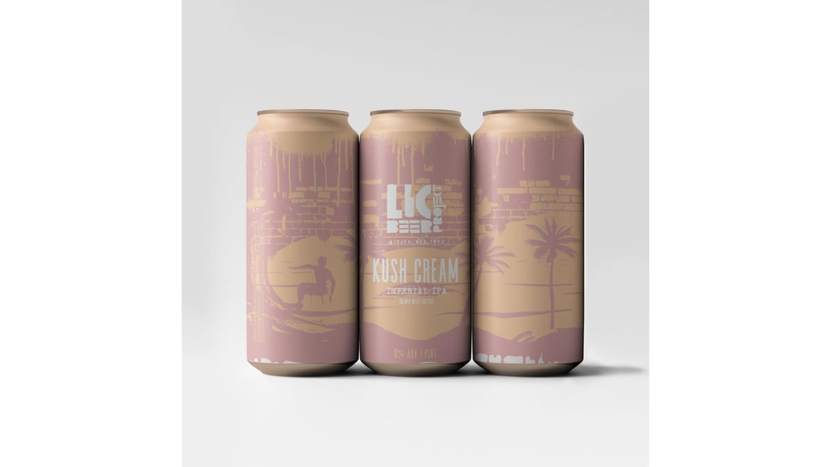 Lic Beer Project Kush Cream IPA Can (16 oz)