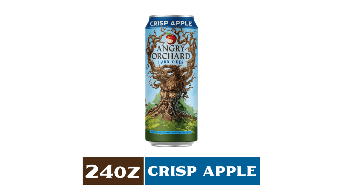 Angry Orchard Crisp Apple Hard Cider Can (24 oz)