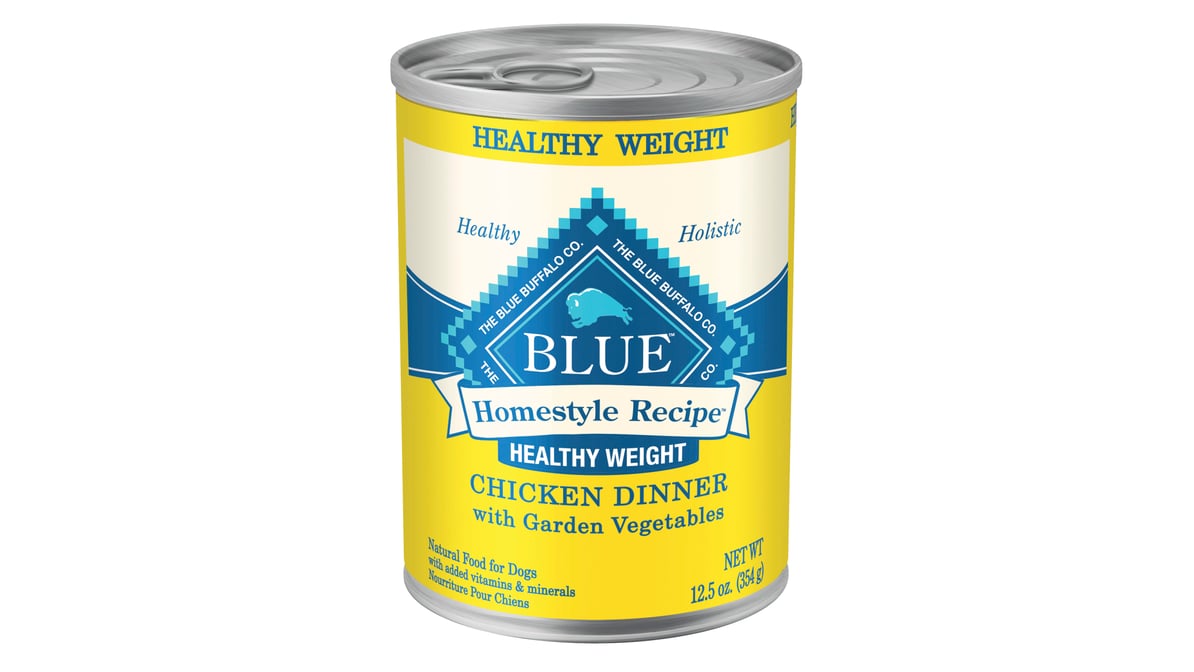 Blue Buffalo Homestyle Recipe Adult Healthy Weight Dog Food Chicken (12.5 oz)