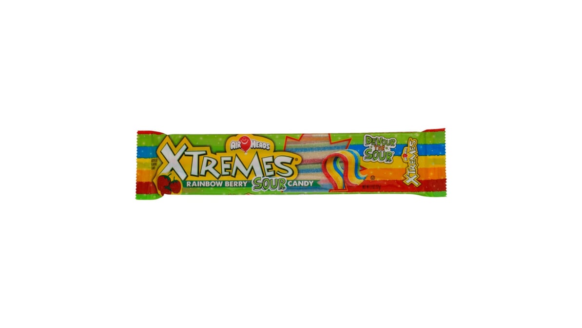 Airheads Xtremes Rainbow Berry Sour Candy (2 oz)