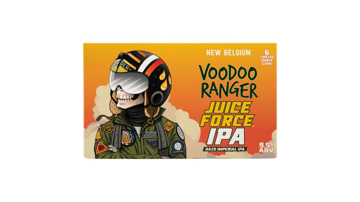 New Belgium Voodoo Ranger Juice Force IPA Can (12 oz x 6 ct)