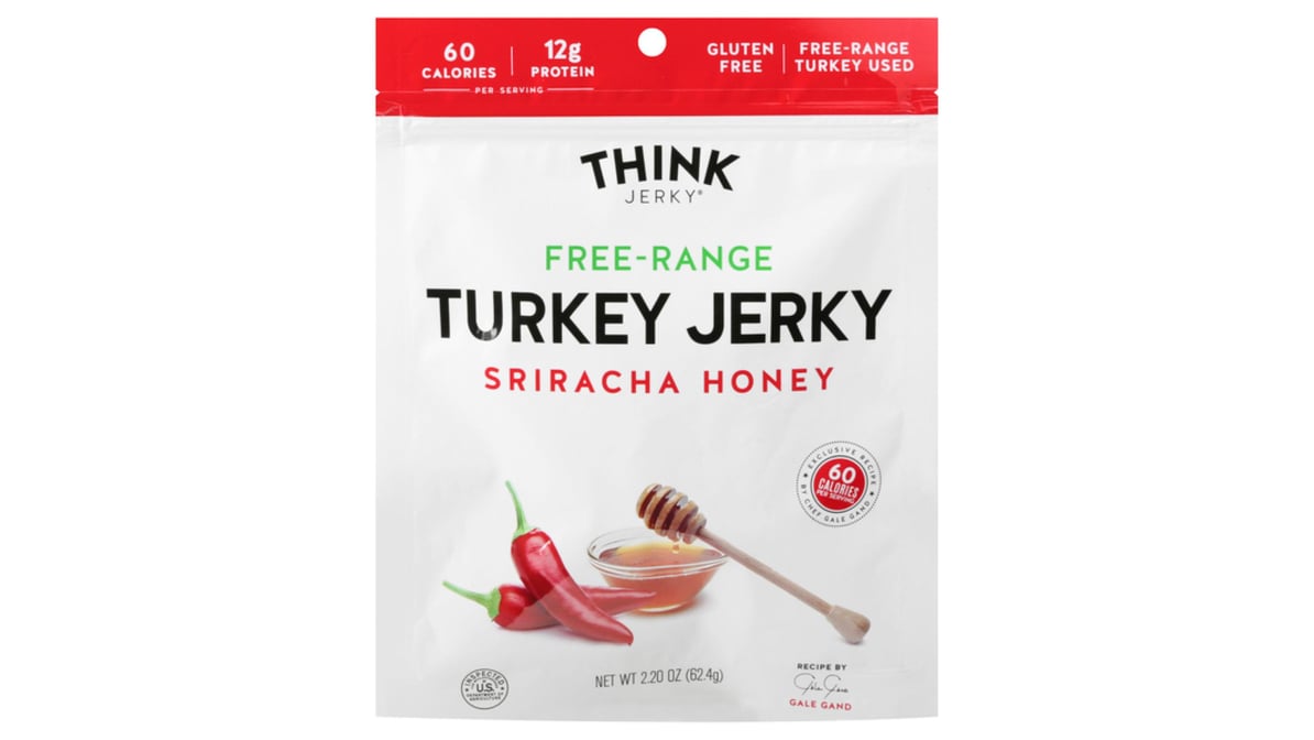 Think Jerky Free Range Sriracha Honey Turkey Jerky (2.2 oz)