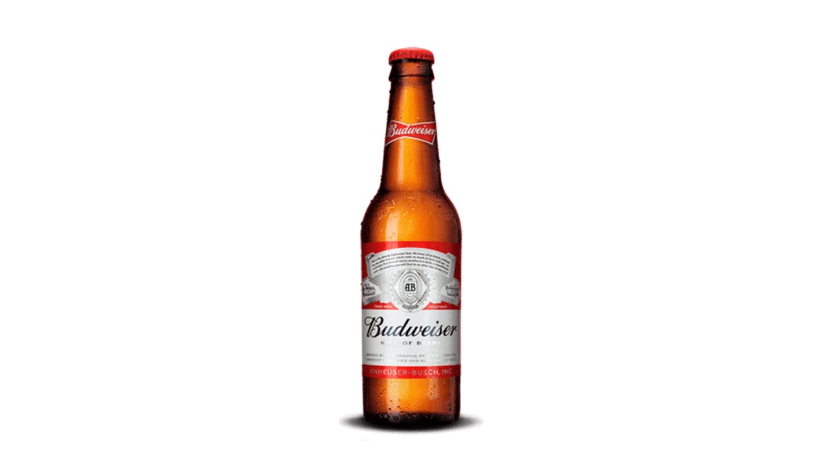Budweiser King of Beers American Lager Bottle (12 oz)
