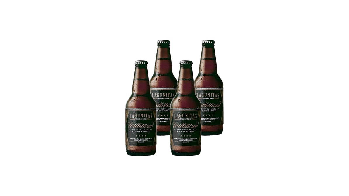 Lagunitas Willettized Coffee Stout Bottles (12 oz x 4 ct)