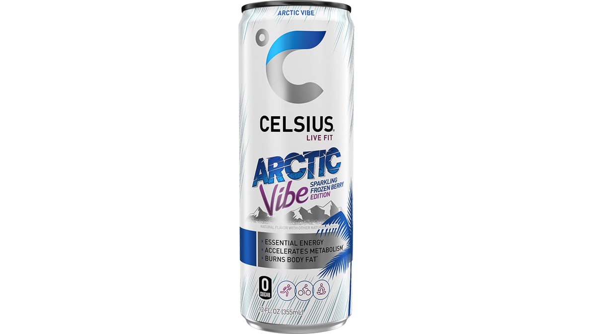 Celsius Frozen Berry Sparkling Energy Drink Can (12 oz)