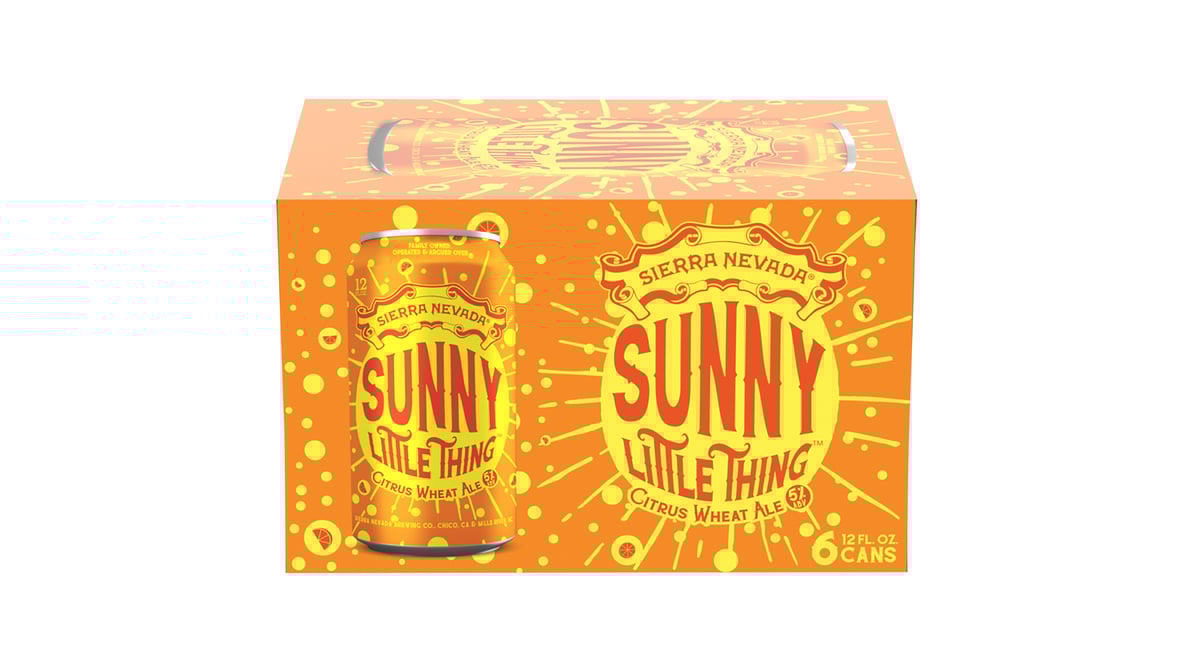 Sierra Nevada Sunny Little Thing Citrus Wheat Ale (12 oz x 6 ct)