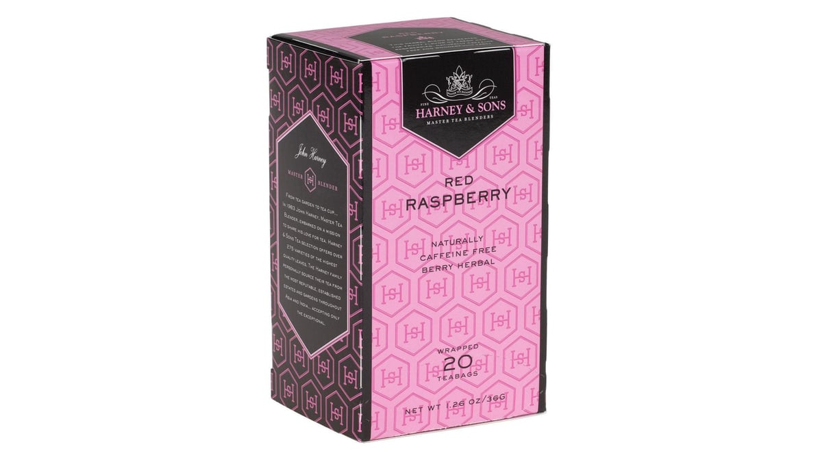 Harney Sons Caffeine Free Red Raspberry Tea Bags (20 ct)