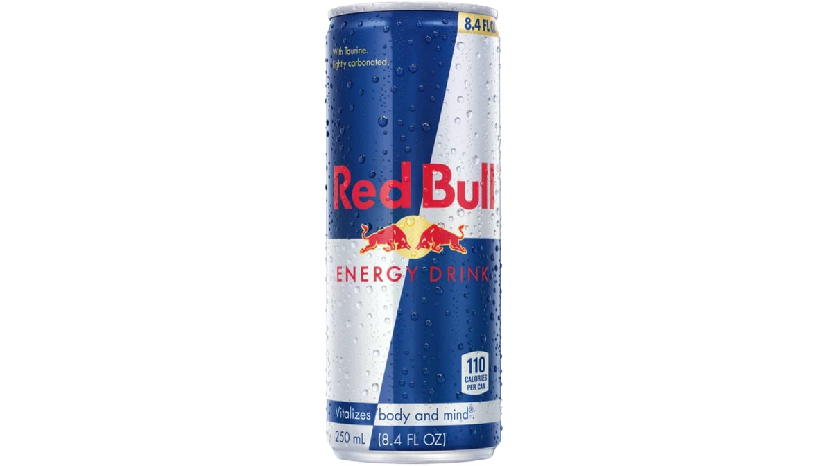 Red Bull Energy Drink Cans (8.4 oz x 4 ct)