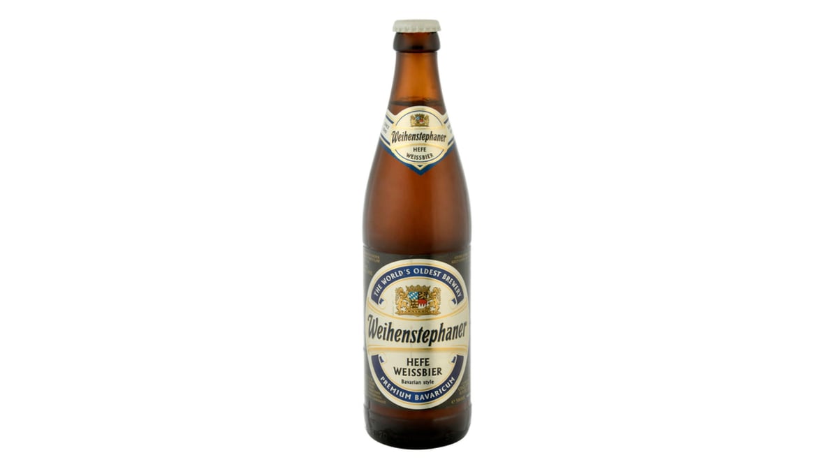 Weihenstephaner Hefe Weizen Bottle (16 oz)