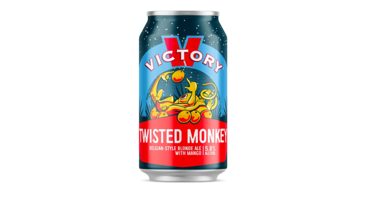 Victory Twisted Monkey Ale Can (12 oz)