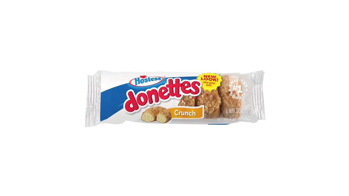 Hostess Donettes Mini Crunch Donuts (4 oz)