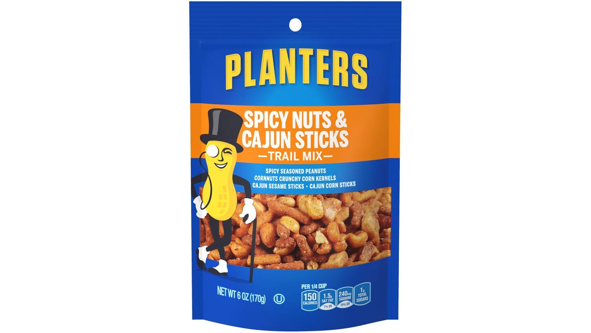Planters Spicy Nuts & Cajun Sticks Trail Mix (6 oz)