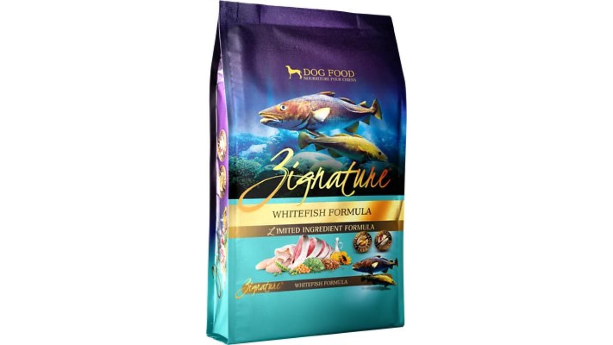 Zignature Limited Ingredient Dog Food Whitefish Formula (4 lb)