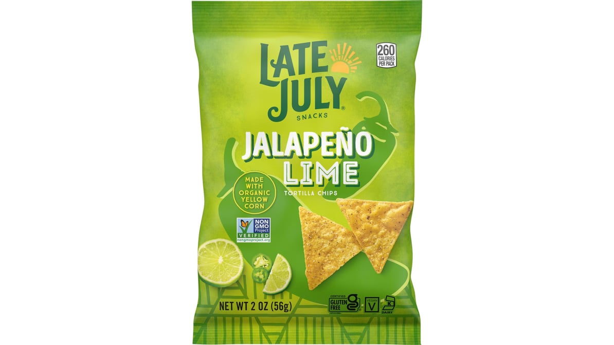 Late July Jalapeno Lime Tortilla Chips (2 oz)