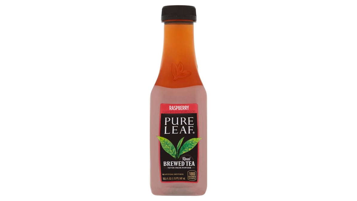 Pure Leaf Real Raspberry Brewed Iced Tea Bottle (18.5 oz)