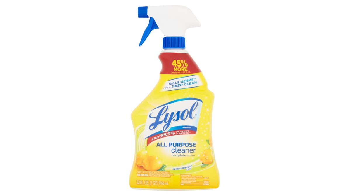 Lysol Disinfectant Lemon Breeze All Purpose Cleaner (32 oz)
