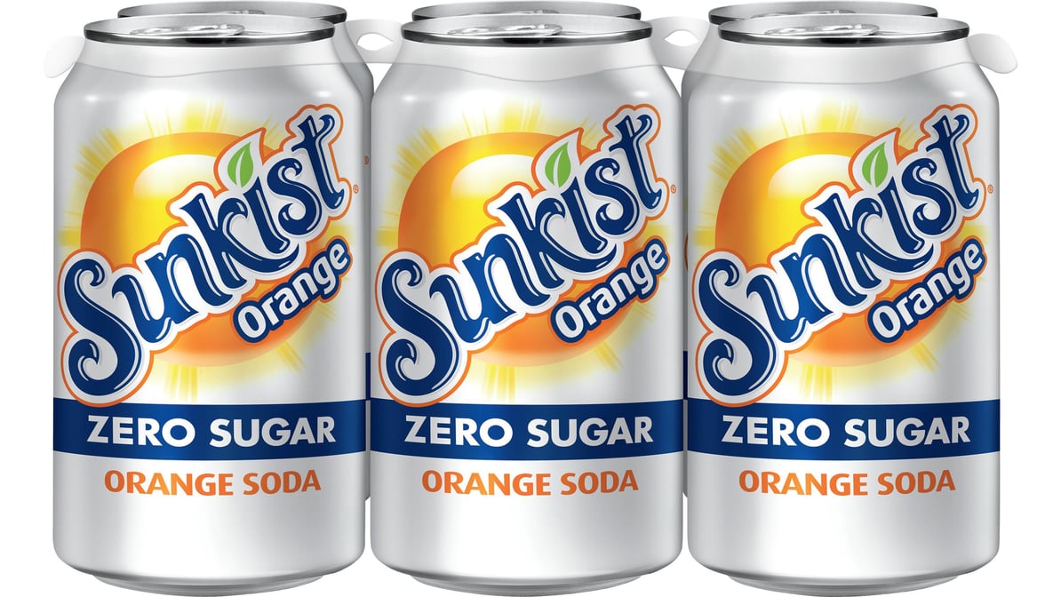 Diet Sunkist Orange Soda (12 oz)