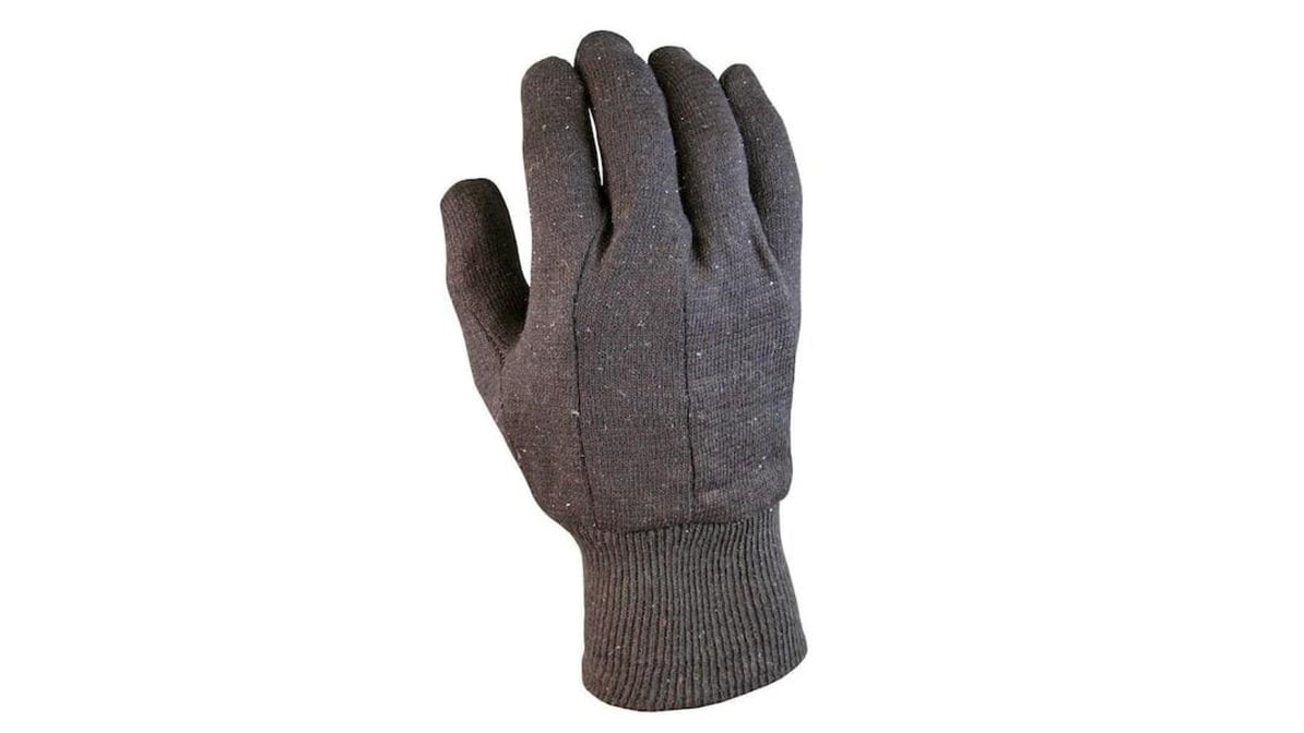 Brown Jersey All Purpose Work Gloves