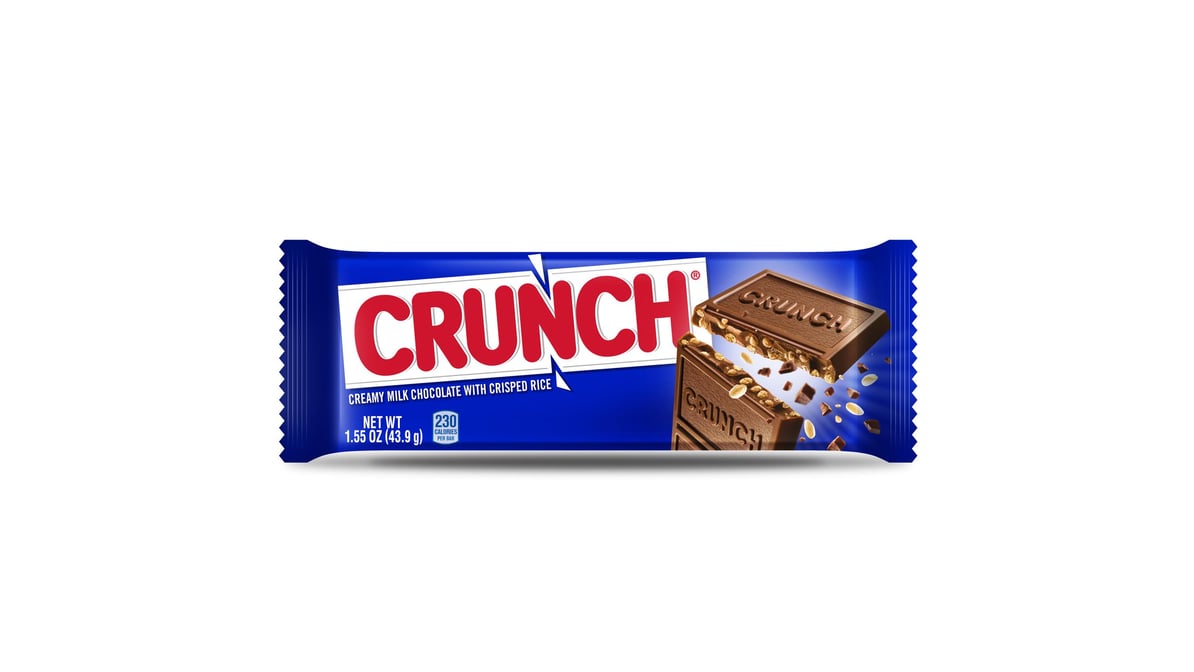 Crunch Creamy Milk Chocolate with Crisped Rice Candy Bar (1.55 oz)
