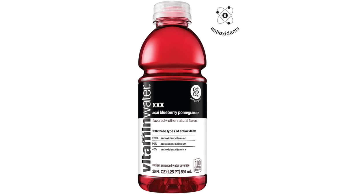 VitaminWater Acai Blueberry Pomegranate XXX Nutrient Enhanced Water Beverage (20 oz)
