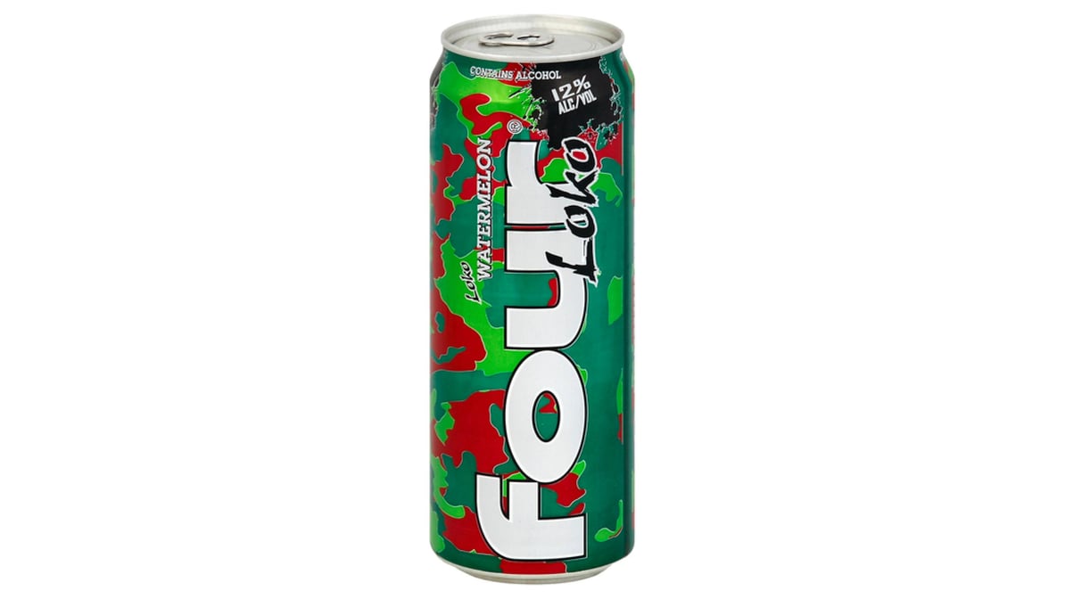Four Loko Watermelon Malt Beverage Can (23.5 oz)