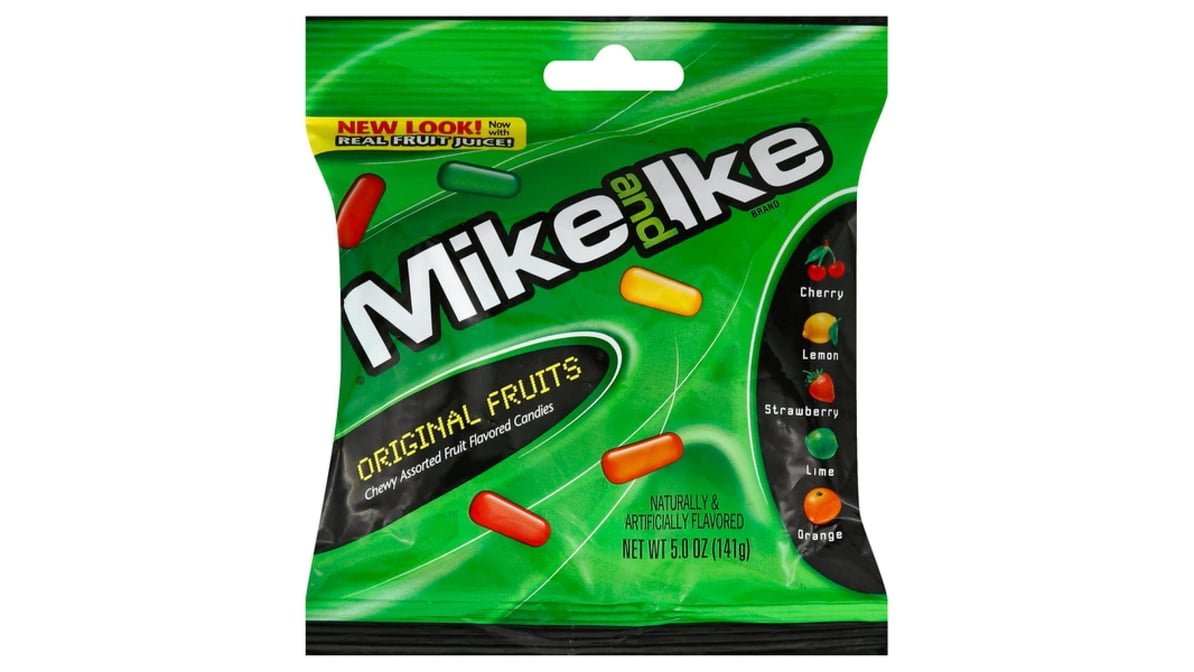 Mike and Ike Original Fruits Chewy Candies (5 oz)