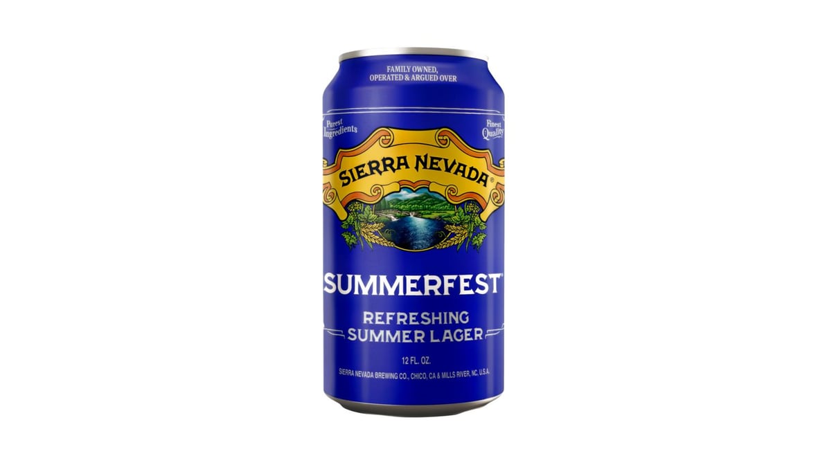 Sierra Nevada Brewing Co. Summerfest Pilsner Cans (12 oz x 12 ct)