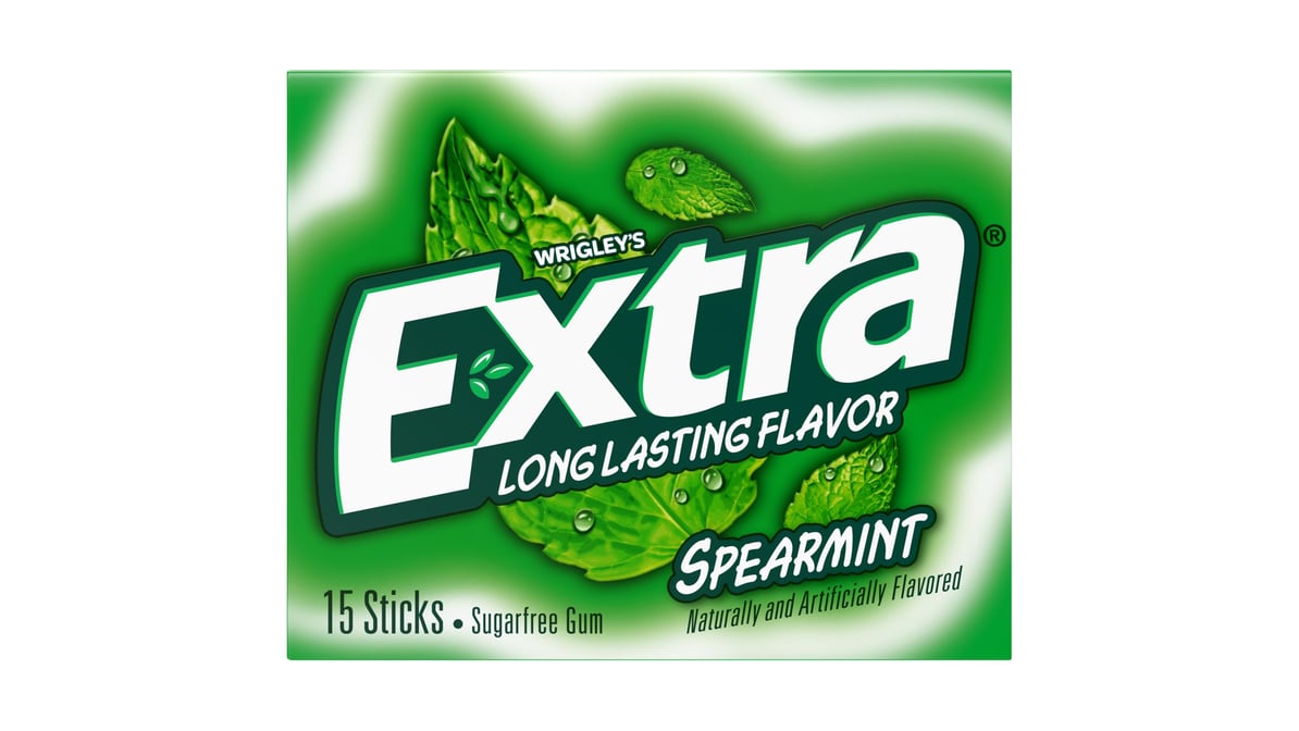 Extra Sugar Free Spearmint Gum (15 ct)