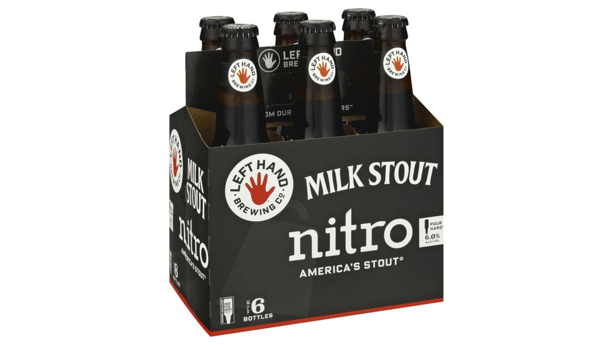 Left Hand Brewing Co. Stout Milk Bottle (12 oz x 6 ct)