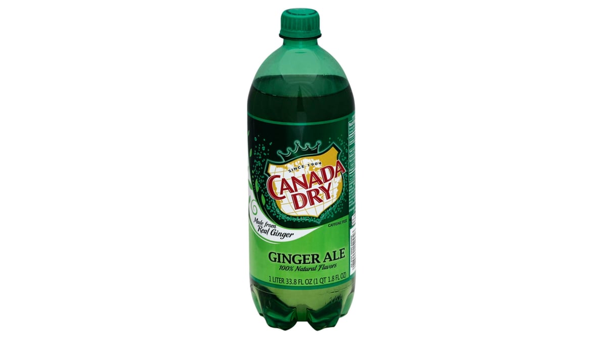 Canada Dry Ginger Ale Bottle (1 L)