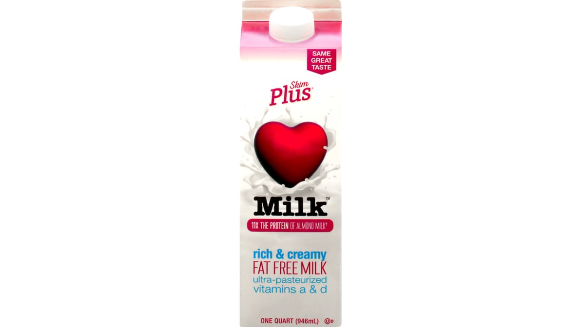 Skim Plus Fat Free Milk (1 qt)
