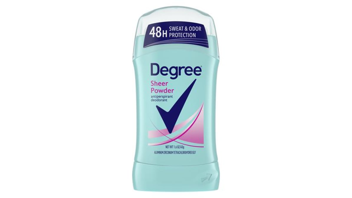 Degree MotionSense Sheer Powder Antiperspirant Deodorant (1.6 oz)