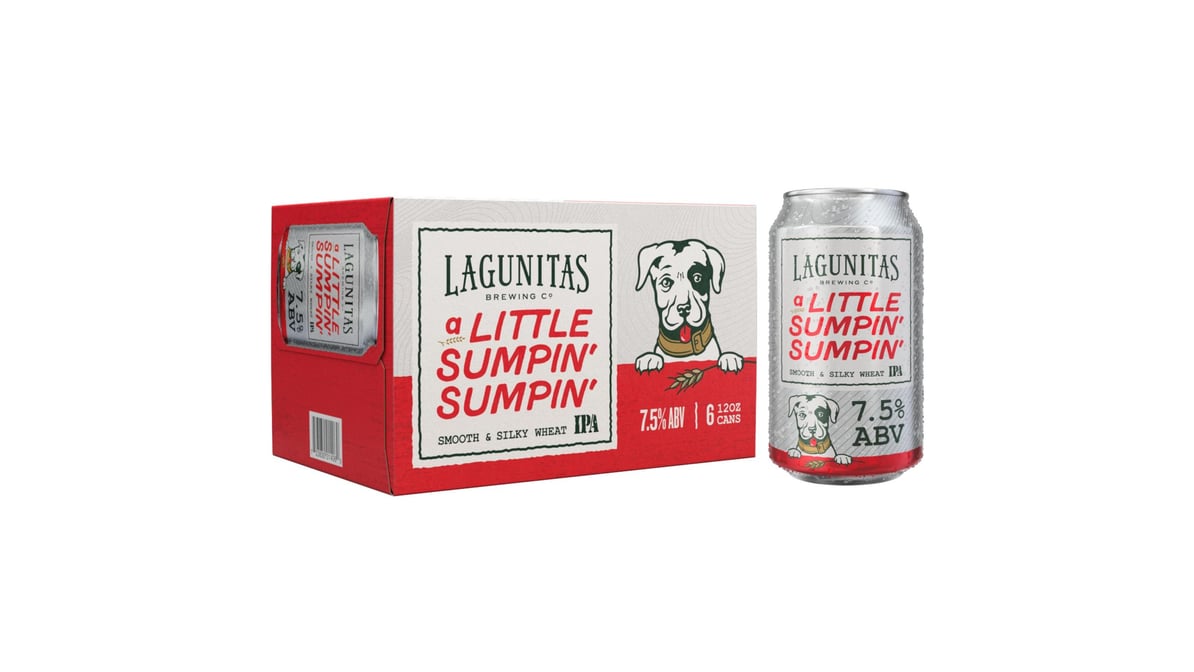 Lagunitas Brewing Co. A Little Sumpin' Sumpin Smooth & Silky Wheat Beer Cans (12 oz x 6 ct)