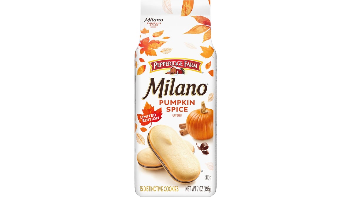 Milano Pumpkin Spice Cookies (7 oz)