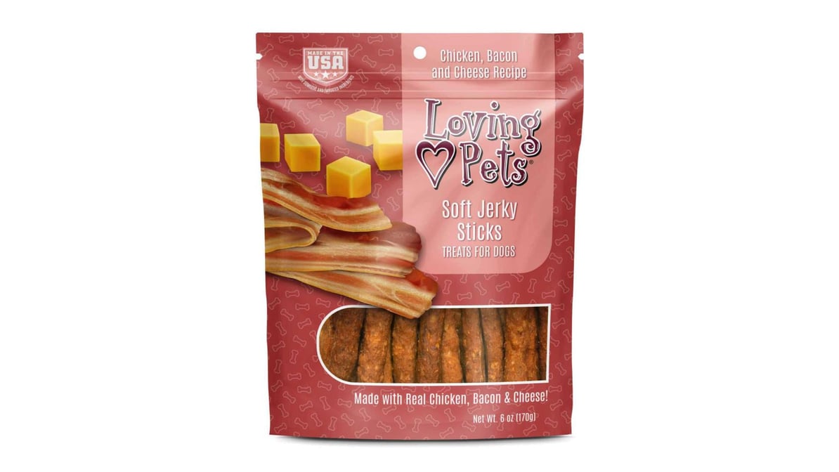 Loving Pets Bacon Jerky Stick (6 oz)
