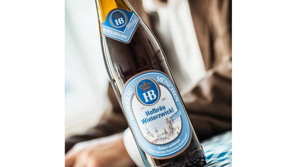Hofbrau Lager Bottle (12 oz)