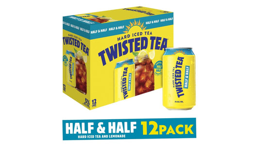 Twisted Tea Half & Half Hard Iced Tea & Lemonade Cans (12 oz x 12 ct)