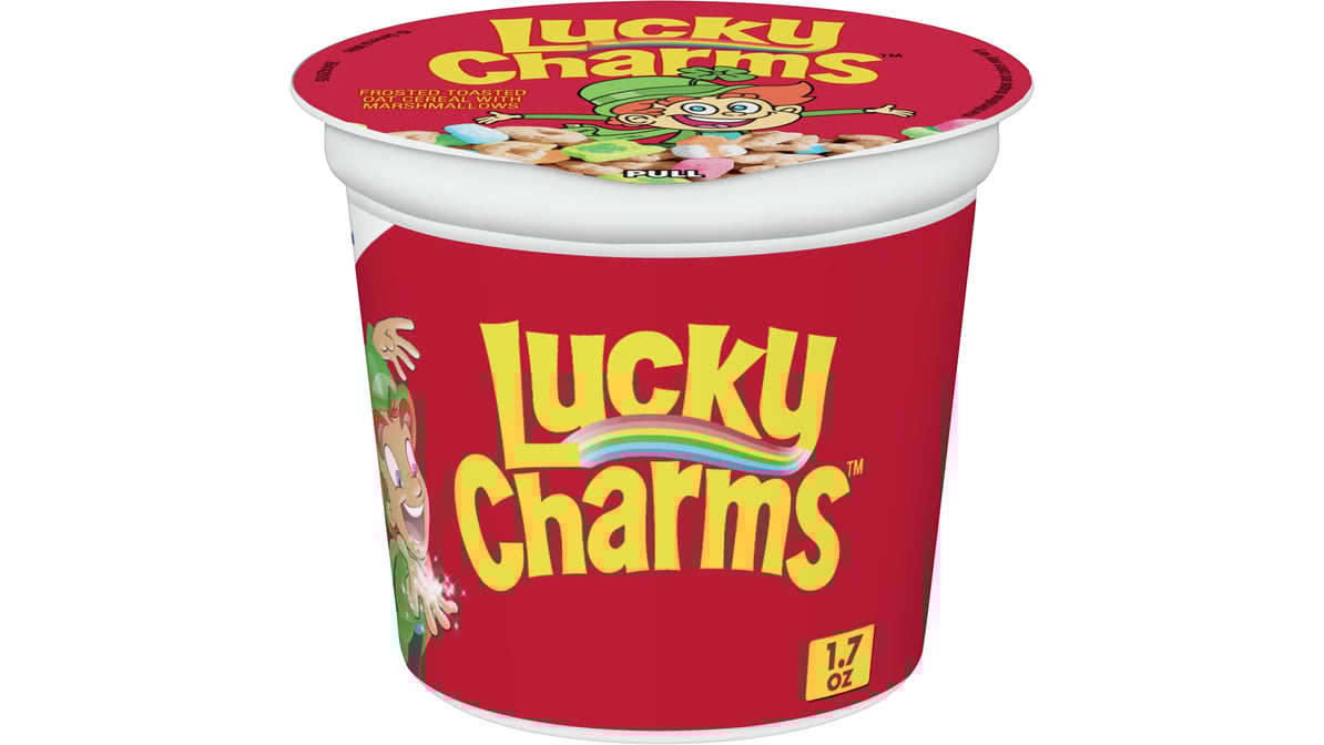 Lucky Charms Breakfast Cereal in a Cup (1.7 oz)