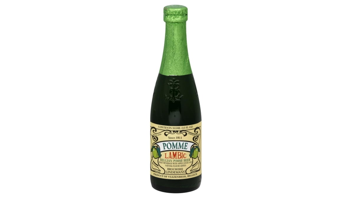 Lindemans Apple Pomme Lambic Bottle (12 oz)