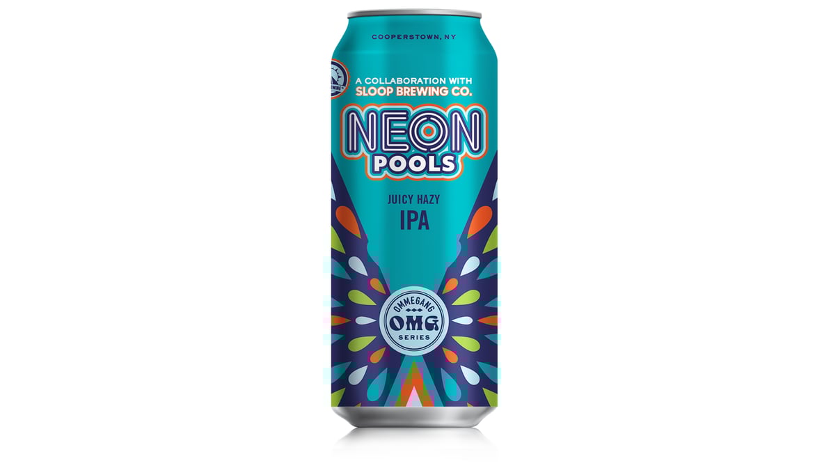 Ommegang Neon Pools Juicy Sloop IPA Cans (16 oz x 4 ct)