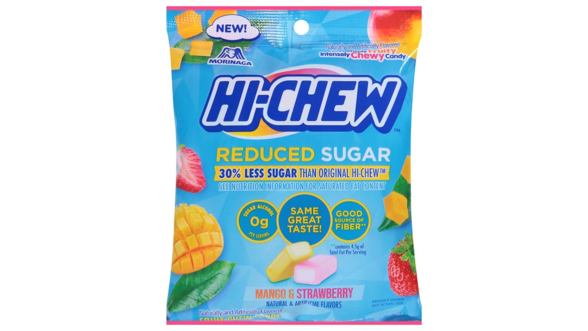 Hi-Chew Fruit Chewy Candy Mango & Strawberry (2.12 oz)