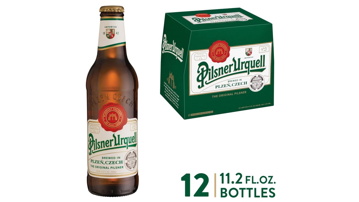 Pilsner Urquell Pilsner Original Bottle (12 oz x 12 ct)
