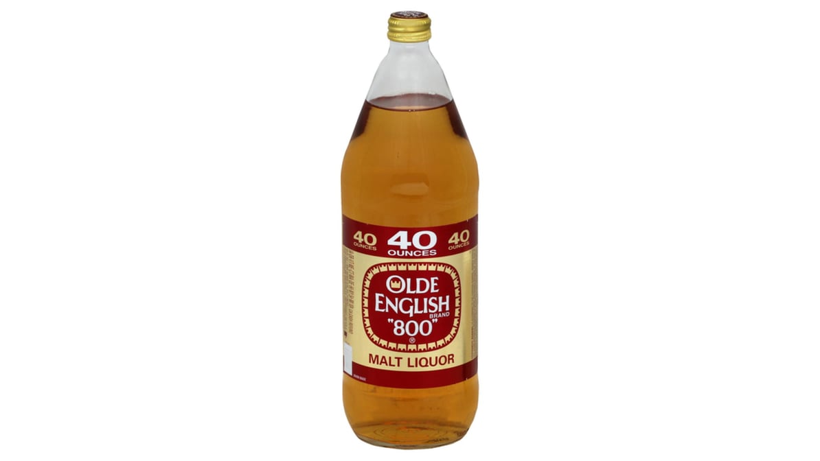 Olde English 800 Malt Liquor Bottle (40 oz)