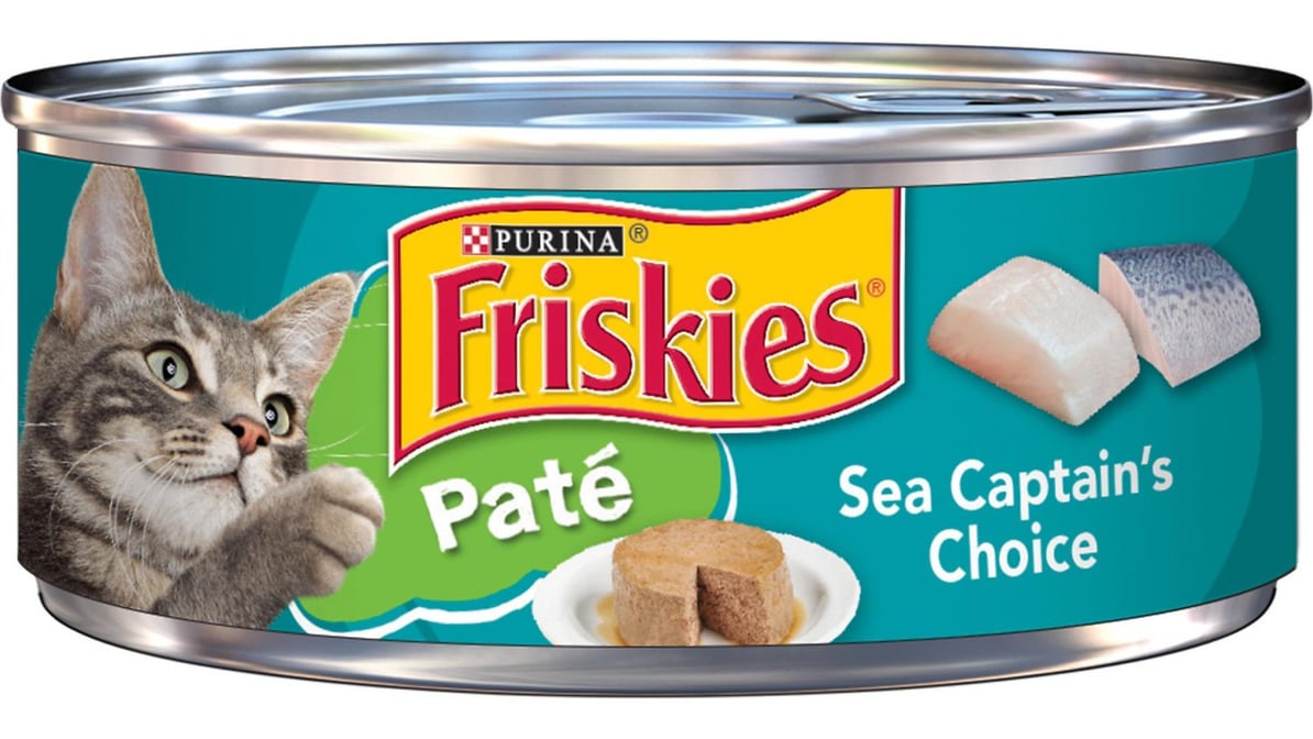 Friskies Classic Pate Sea Captain's Choice Cat Food (5.5 oz)